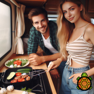 autocamperpark cocinar en camper